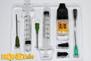 Oil Recovery Kit to Remove oil from prefilled cartridges