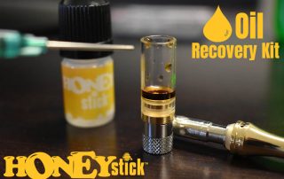 How to remove oil from prefilled cartridge