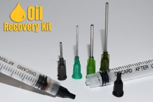 4 different types of needle for removing oil from prefilled cartridge