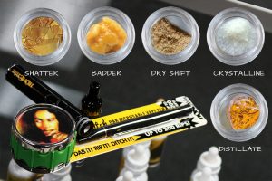 Dab Wax and Concentrate Types