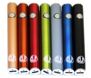 Elf vape batteries in 7 color options