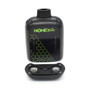 Green DUO VV PLUS Cart Vape w/ two 510 thread ports