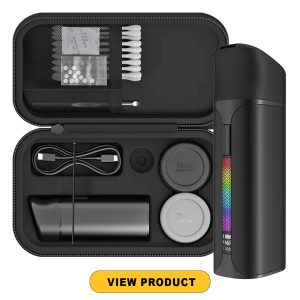 Yocan Black Case Cartridge Battery with case of accessories